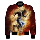 Dropshipping Custom men wholesale oem bomber jacket with printed or plain