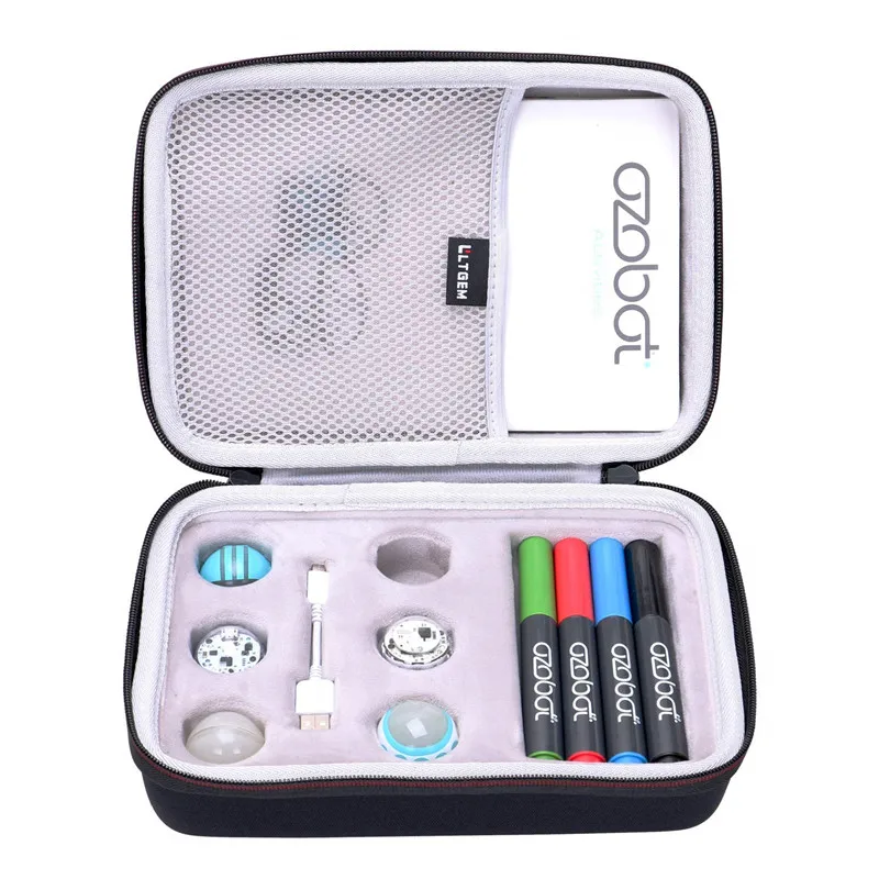 EVA Hard Case for Ozobot Bit Coding Robot - Fits a Full Robotics kit, Black and so on
EVA Hard Case for Ozobot Bit Coding Robot - Fits a Full Robotics kit, Black and so on