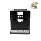 One touch Automatic coffee machine espresso/ cappuccino commercial Coffee beans maker black coffee vending machine