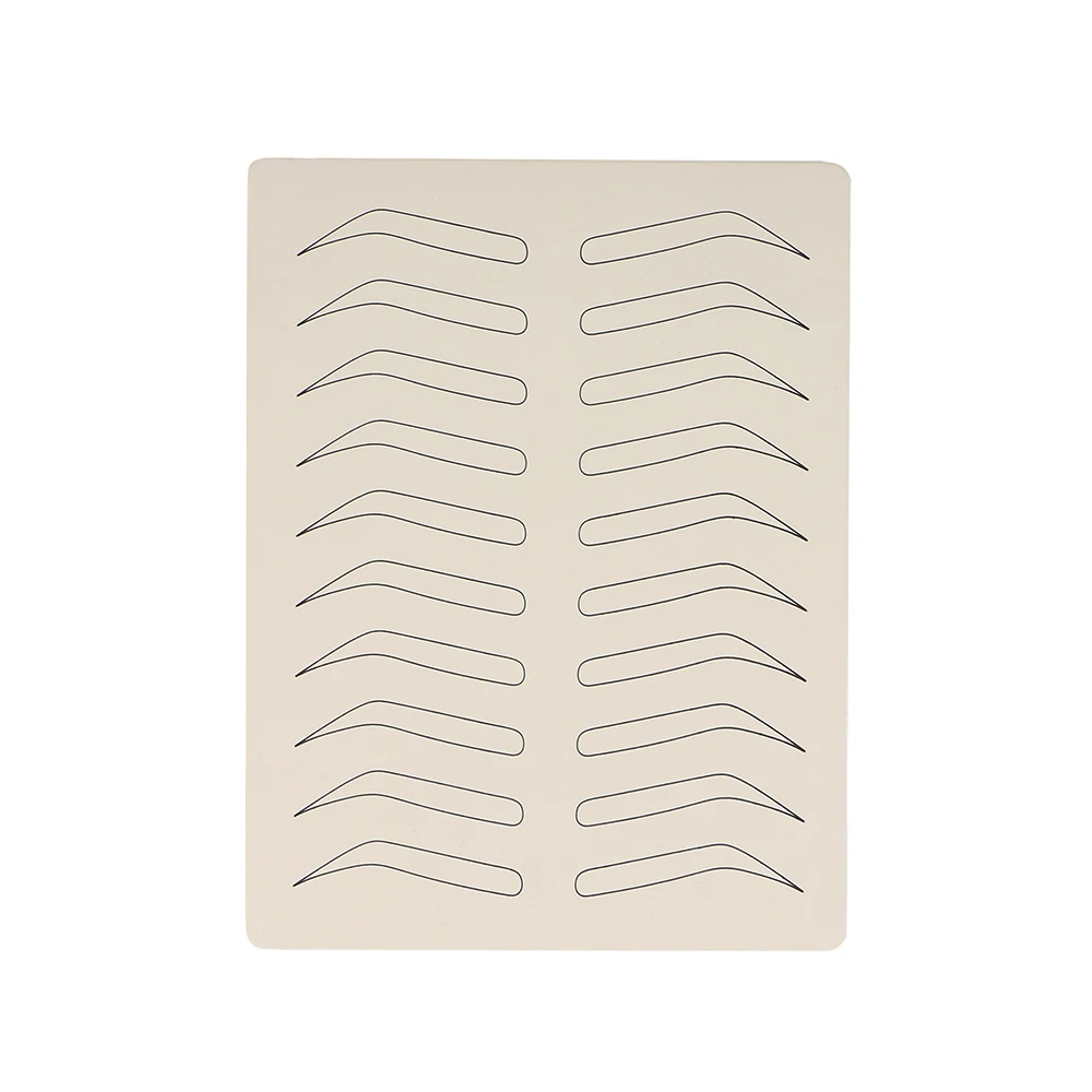 Face Deep Permanent Makeup Micropigment Microblading practice skin With Eyebrow for Starter and Trainer, White
Face Deep Permanent Makeup Micropigment Microblading practice skin With Eyebrow for Starter and Trainer, White