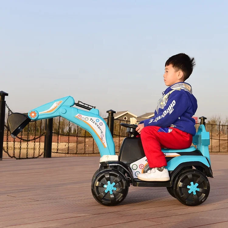 Ride on funzione di assorbimento degli urti di stile per bambini camion giocattolo elettrico
