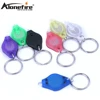 ALONEFIRE Cool LED Mini Night keyhole Keychain light Portable Gift floodlight flashlight Key chain lamp Student Child torch