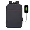 2019 new arrival high quality fashion durable usb charger men business leisure backpack bags with soft handles