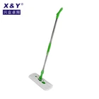 Adjustable floor cleaning apex microfiber flat mop 4 mopheads for cleanroom