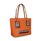 XB0874 Pu Leather Tote Bag Ladies Handbag Top Handle Satchel Messenger Bags