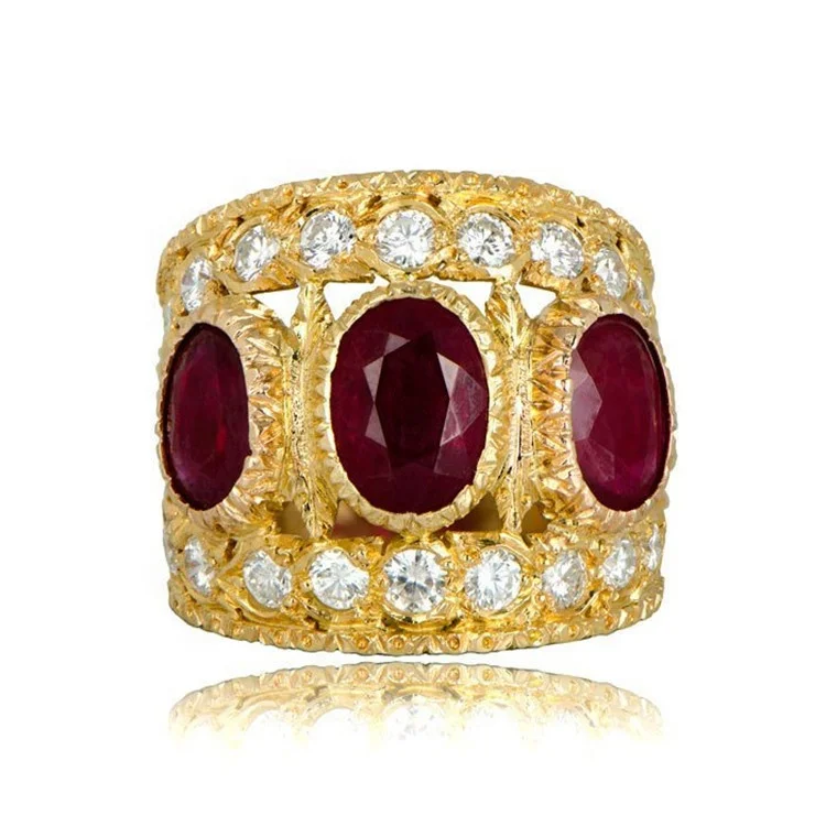 Luxury Red Zircon Gold Color Bohemian Style Engagement Rings for women High quality CZ Big Ring Size 6-10 Party Jewelry
Luxury Red Zircon Gold Color Bohemian Style Engagement Rings for women High quality CZ Big Ring Size 6-10 Party Jewelry