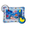 Inflatable Tummy Time Water Mat blue Infant Baby Play Mat Toy for Newborn Play Activity Center