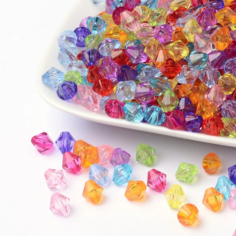 PandaHall 8mm Mixed colorful acrylic beads Acrylic Bicone Beads Loose Plastic Beads
PandaHall 8mm Mixed colorful acrylic beads Acrylic Bicone Beads Loose Plastic Beads