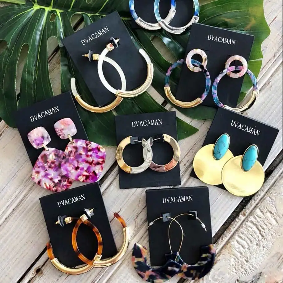 18628 Dvacaman 2019 Fashion Resin Jewelry Flower Pendant Drop Stud Hoop Earrings for Women Jewelry Wedding Gift Christmas, As picture
18628 Dvacaman 2019 Fashion Resin Jewelry Flower Pendant Drop Stud Hoop Earrings for Women Jewelry Wedding Gift Christmas, As picture