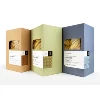 custom cardboard pasta packaging box with PVC window