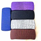 Glasses case high-grade leather iron box large frame custom printing