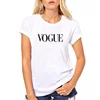 Summer White T Shirt Women Vogue Printed T-shirt Casual Fashion Female Woman Tee Tops