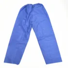 Blue Hospital Disposable SMS Patient Scrub Suits