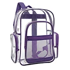 Fashion waterproof school bag clear travel luggage pvc bag