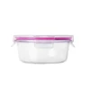 Hot Sale High Quality Borosilicate Glass Food Container with Lid Fresh Fruit Bowl