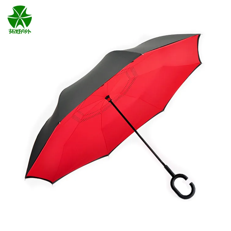 Tuoye Wholesale C Handle Automatic Car Outdoor Double Layer Folding Reverse Inverted Umbrella, Customized color
Tuoye Wholesale C Handle Automatic Car Outdoor Double Layer Folding Reverse Inverted Umbrella, Customized color