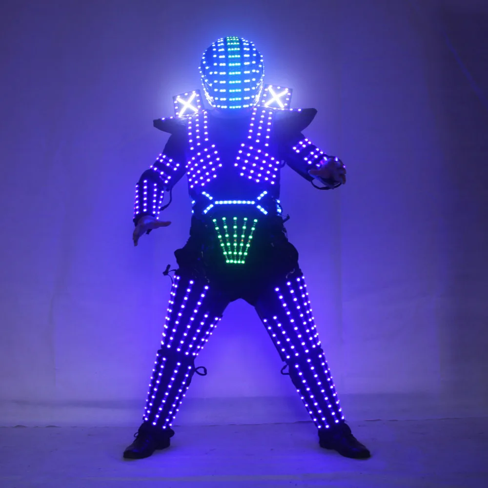 LED Robot Costume led Clothes Stilts Walker Costume LED Suit Costume Helmet Laser Gloves CO2 Gun Jet Machine, Rgb
LED Robot Costume led Clothes Stilts Walker Costume LED Suit Costume Helmet Laser Gloves CO2 Gun Jet Machine, Rgb