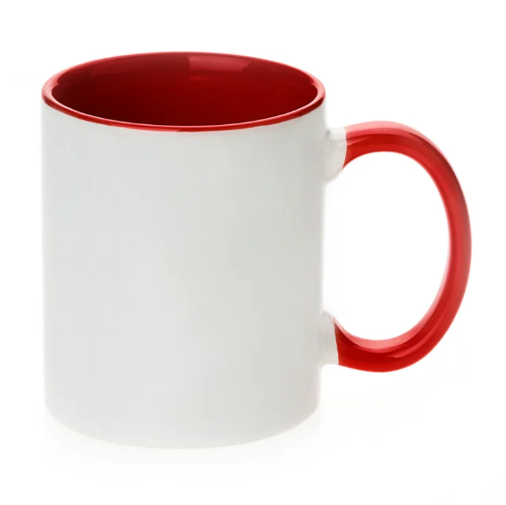 11oz white Ceramic sublimation mug or customized color logo printed ceramic mug, White and green
11oz white Ceramic sublimation mug or customized color logo printed ceramic mug, White and green