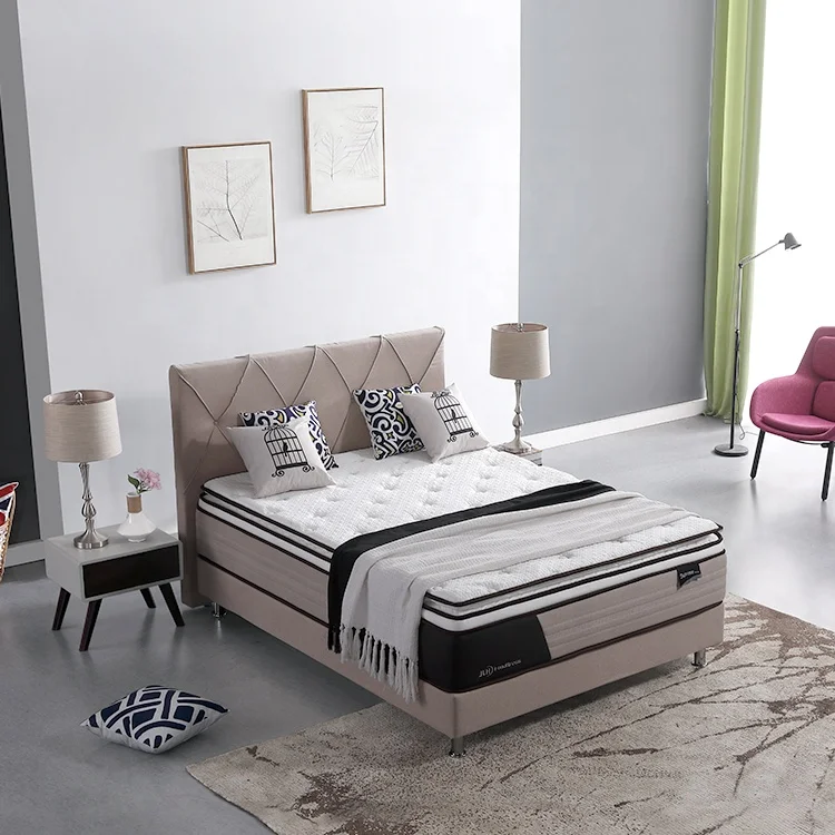 Orthopedic Latex Memory Foam King Queen Size Pocket Spring Euro