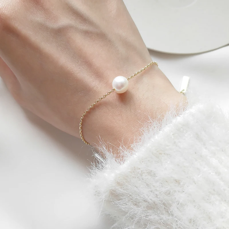 Fashion New Design Women's Adjustable 925 Silver Chain Bangle Bracelet Jewelry Freshwater Pearl bracelet
Fashion New Design Women's Adjustable 925 Silver Chain Bangle Bracelet Jewelry Freshwater Pearl bracelet