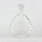750ml top grade quality super flint whisky brandy glass bottle