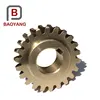 CNC machining quench hardening Micro Mini brass bronze copper casting Worm gear