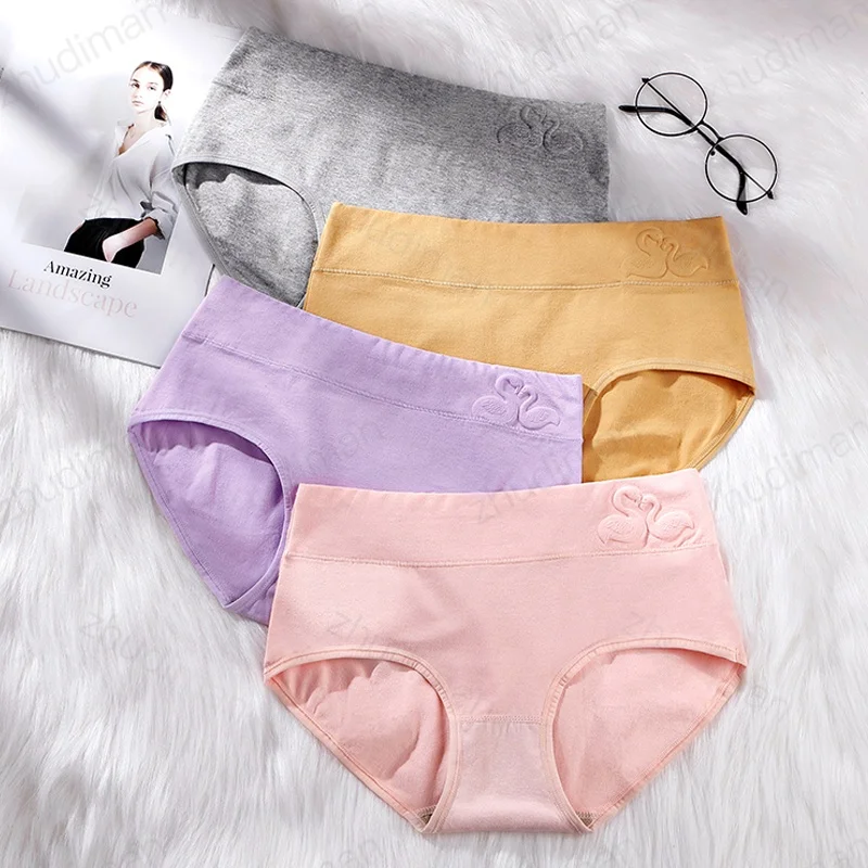 1170 Organic cotton Embossed Medium Waist Solid Color Triangle Briefs Large Size Cotton Ladies Briefs
1170 Organic cotton Embossed Medium Waist Solid Color Triangle Briefs Large Size Cotton Ladies Briefs
