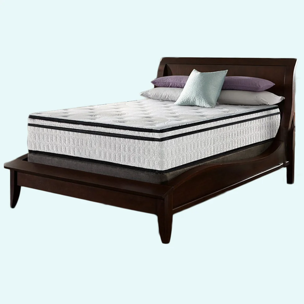 Best Quality 10 Inch Queen Bed Bug Mattress Cover Latex Pillow Top