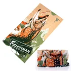 Low MOQ OEM Factory Price Multifunctional Seamless Bandana Headwear Fishing Face Mask Headband