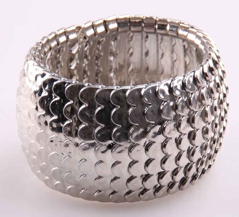 Fashion Women Energy Metal Elastic Bracelet Alloy Fishscale Stretch Bracelet Bangle
Fashion Women Energy Metal Elastic Bracelet Alloy Fishscale Stretch Bracelet Bangle