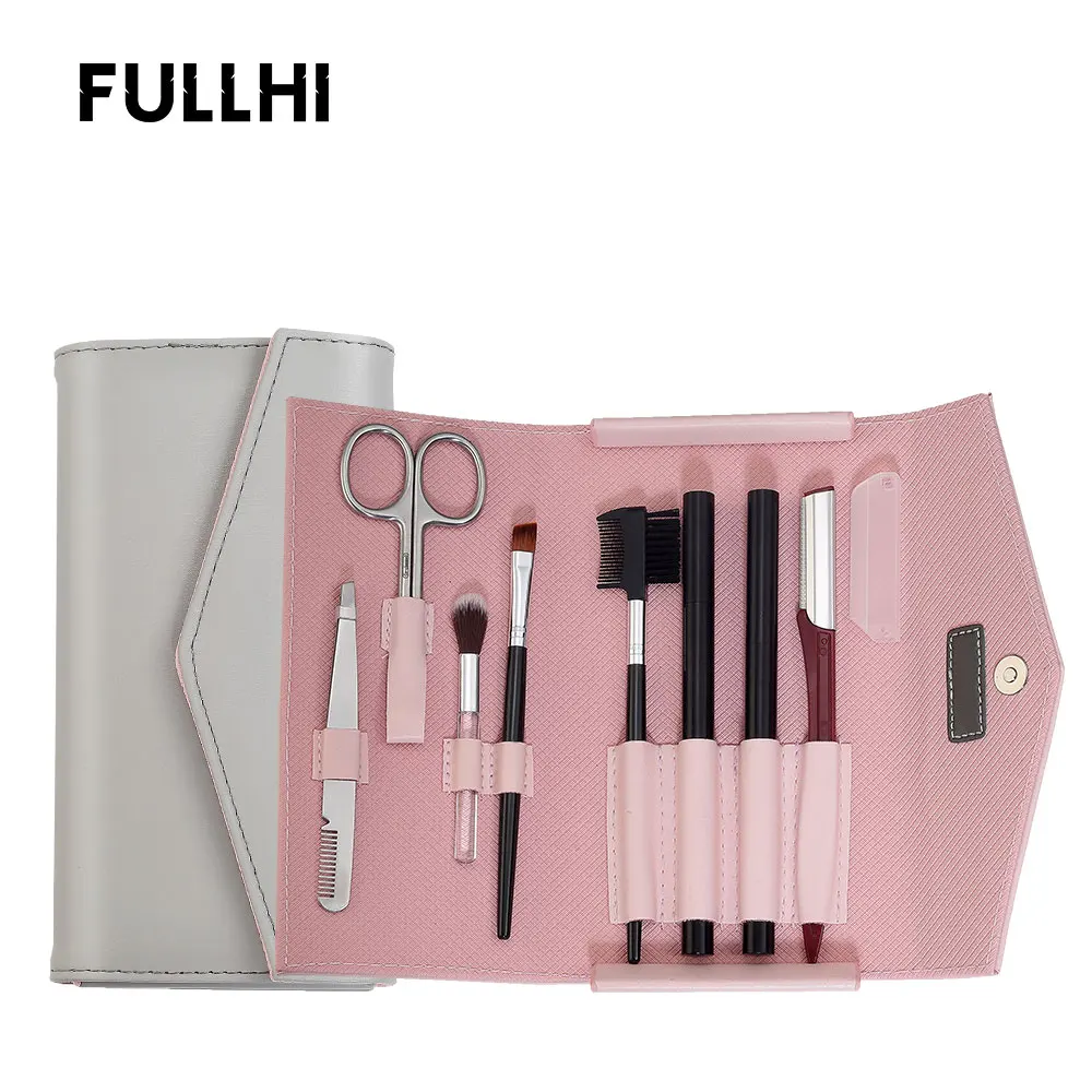 Eye Grooming Kit Double Head Eyebrow Pencil Brow Brush Eyebrow Tweezers Trimmer Comb Scissors 8 PCS/Set Eyebrow Makeup Tools Set, Silver+black
Eye Grooming Kit Double Head Eyebrow Pencil Brow Brush Eyebrow Tweezers Trimmer Comb Scissors 8 PCS/Set Eyebrow Makeup Tools Set, Silver+black