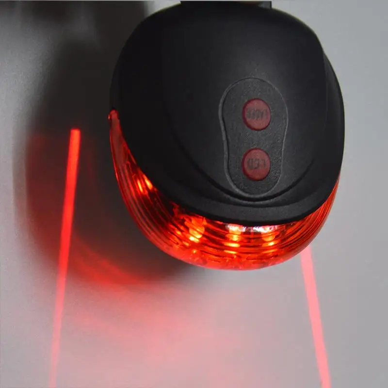5 LED Bicycle Light 2 Lasers Bike Rear Light Cycling Tail Lights Mountain Bicycle Lights Lamp For Bike Accessories, Black/white
5 LED Bicycle Light 2 Lasers Bike Rear Light Cycling Tail Lights Mountain Bicycle Lights Lamp For Bike Accessories, Black/white