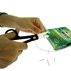 Fabric Braided Line Cutting Fishing Tools Fishing Pliers Scissors with Intricate Serrated Edge