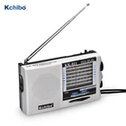 FM/TV/MW/SW 12 band no screen radio with earphone jack