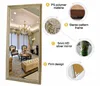 Bedroom home decor floor wall stand whole body dressing mirror CTF0055