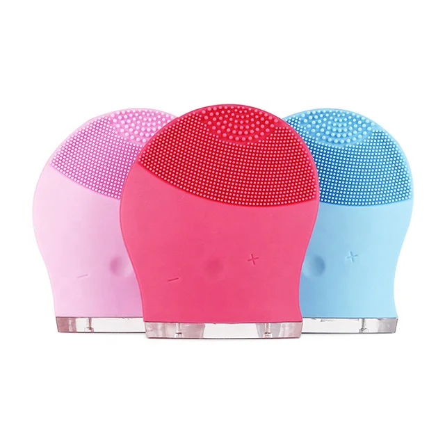 Mini Electric Face Cleansing Brush Rechargeable Silicone Facial Cleansing Deep Pore Cleaning Water-Resistant Vibrating Massager, Pink ,red,rose red
Mini Electric Face Cleansing Brush Rechargeable Silicone Facial Cleansing Deep Pore Cleaning Water-Resistant Vibrating Massager, Pink ,red,rose red