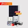 Home Solar Power System On Grid 5kw 5 kw Grid Tie 5kw Solar Power Systems