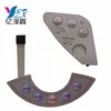 Made In China Polyester OEM FPC Circuit Membrane Switch With Embossed Push Buttons