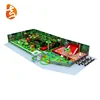 720 sqm Jungle park indoor playground jungle gym soft play games, kids plastic indoor playground ball fence for mall