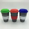 OEM design grey color bamboo fiber tumbler cups
