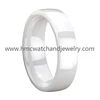 new design white ceramic wedding band ring