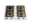 2019 Hot selling kitchen equipment 4 burner indoor gas stove white glass top gas hobs