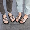 Wholesale men and women indoor/outdoor PVC transparent tiger head vamp comfortable flip flops 2019 summer new slippers