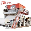 Toilet paper printing machine for producing toilet paper and napkins
