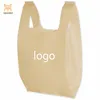 Hot sale custom non-woven T-shirt bag pp tote shopping bag