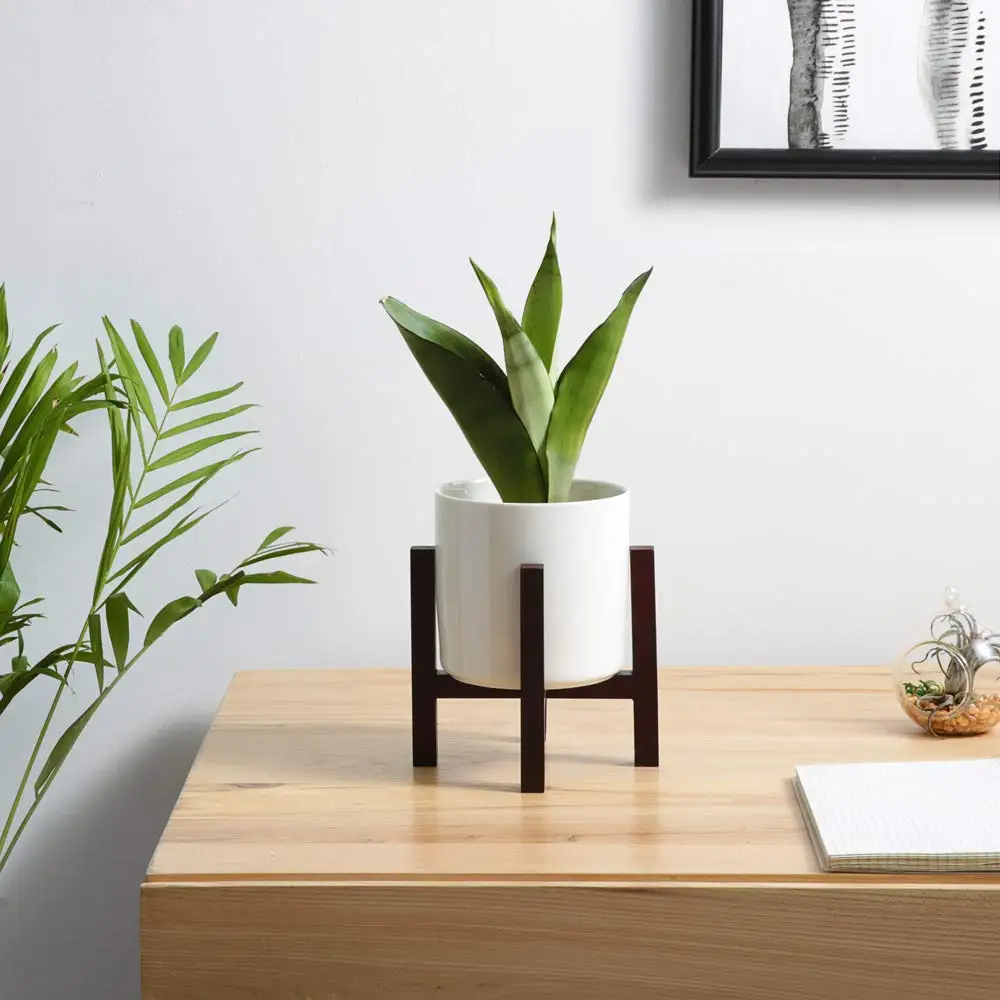 Small Mini black mid century modern plant pot stand holder antique dark bamboo wooden adjustable plant stand for indoor
Small Mini black mid century modern plant pot stand holder antique dark bamboo wooden adjustable plant stand for indoor