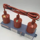factory directly sell TBP-12.7/131-A/B/C/O 10kv Three-phase Combined Arrester Overvoltage Protector Device
