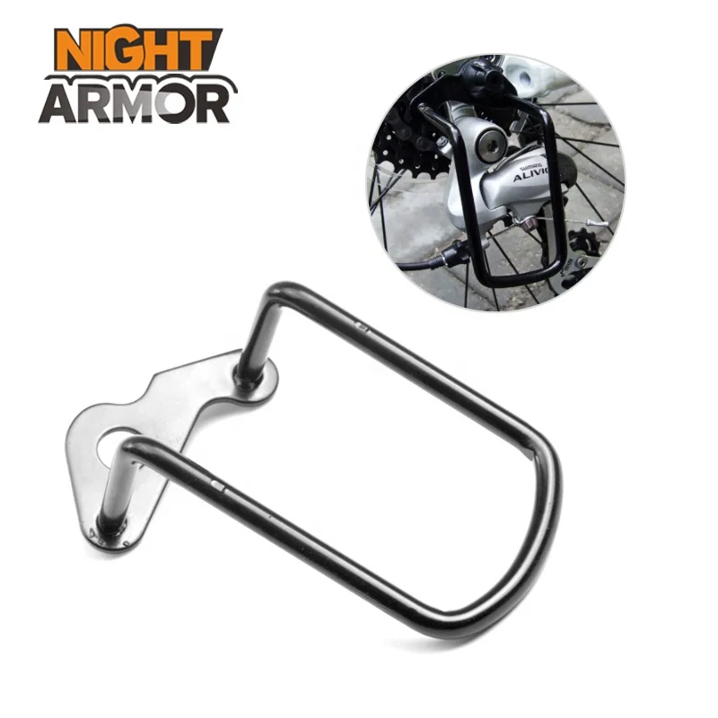Bicycle Rear Derailleur Hanger Chain Gear Guard Protector Cover Mountain Bike Cycling Transmission Protection Iron Frame, Black
Bicycle Rear Derailleur Hanger Chain Gear Guard Protector Cover Mountain Bike Cycling Transmission Protection Iron Frame, Black