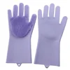 Non-slip Cleaning Pet Hair Care magic silicone brush gloves