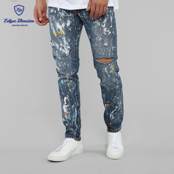 jeans painting designs